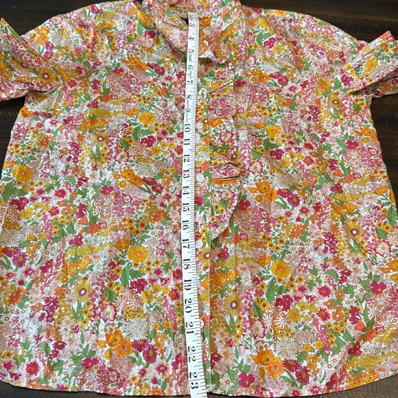 J. Crew Short-sleeve cottage top in Liberty® Margaret Annie fabric sz2 - Picture 13 of 13